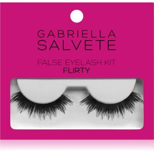 Gabriella Salvete False Eyelash Kit Flirty umelé mihalnice s lepidlom 1 ks