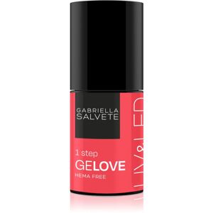 Gabriella Salvete GeLove gélový lak na nechty s použitím UV/LED lampy 3v1 odtieň 08 Red Flag 8 ml
