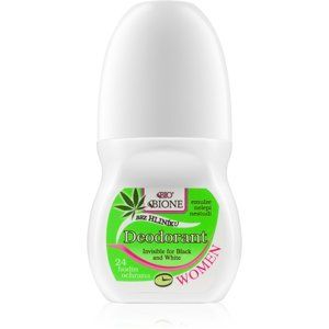 Bione Cosmetics Cannabis dezodorant roll-on s vôňou kvetín 80 ml