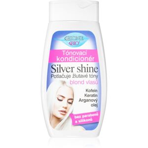 Bione Cosmetics Silver Shine hydratačný kondicionér neutralizujúci žlté tóny 260 ml