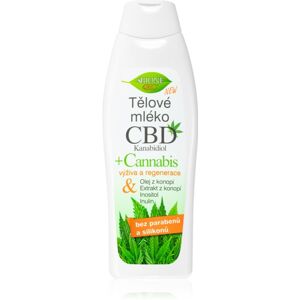 Bione Cosmetics Cannabis CBD výživné telové mlieko s CBD 500 ml