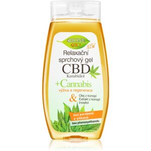 Bione Cosmetics Cannabis CBD relaxačný sprchový gél s CBD 260 ml
