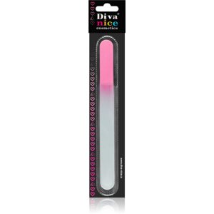 Diva & Nice Cosmetics Accessories sklený pilník na nechty Pink