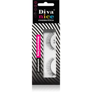 Diva & Nice Cosmetics Accessories nalepovacie mihalnice z prírodných vlasov No. 12 1 ks