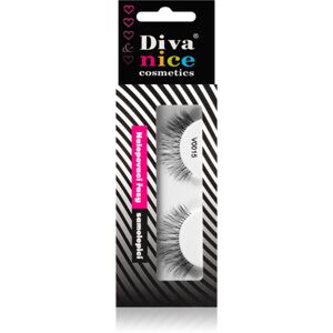 Diva & Nice Cosmetics Accessories nalepovacie mihalnice z prírodných vlasov No. V0015 1 ks