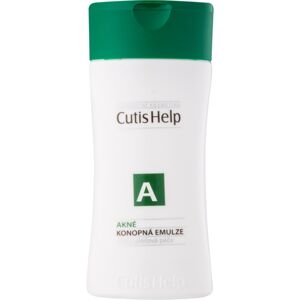 CutisHelp Health Care A - Akné konopná čistiaca emulzia pre problematickú pleť, akné 100 ml
