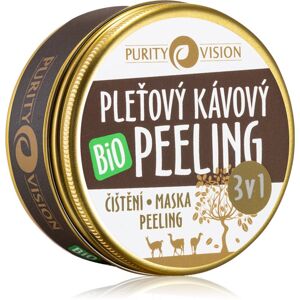 Purity Vision BIO pleťový peeling s výťažkami z kávy 70 ml