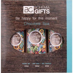 Bohemia Gifts & Cosmetics Hot Chocolate Spa kozmetická sada II.