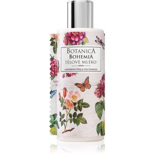 Bohemia Gifts & Cosmetics Botanica telové mlieko s výťažkom zo šípovej ruže 200 ml