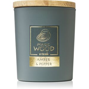 Krab Magic Wood Amber & Pepper vonná sviečka 300 g
