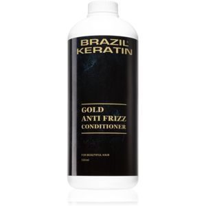 Brazil Keratin Gold Anti Frizz Conditioner kondicionér s keratínom pre poškodené vlasy 550 ml