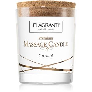 Flagranti Massage Candle Coconut masážna sviečka 70 ml