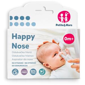 Petite&Mars Happy Nose odsávačka nosných hlienov 0 m+ 1 ks