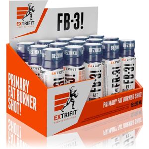 Extrifit FB-3! Fat Burner Shot spaľovač tukov príchuť Kiwi 15x90 ml
