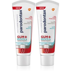 Parodontax Gum And Sens Original pasta pre kompletnú ochranu zubov a pre svieži dych 2x75 ml