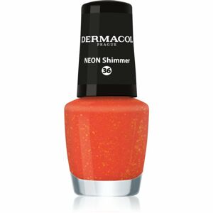 Dermacol Neon neónový lak na nechty odtieň 36 Shimmer 5 ml