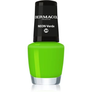 Dermacol Neon neónový lak na nechty odtieň 39 Verde 5 ml