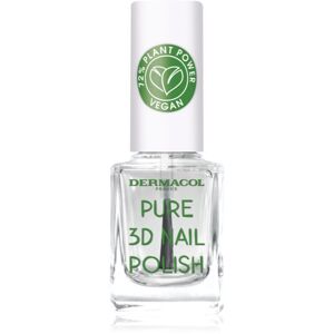 Dermacol Pure 3D lak na nechty odtieň 01 Crystal Clear 11 ml
