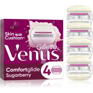 Gillette Venus ComfortGlide Sugarberry náhradné žiletky 4 ks