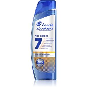Head & Shoulders Pro-Expert 7 Hair Fall Defense šampón proti lupinám a vypadávaniu vlasov s kofeínom 250 ml