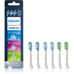 Philips Sonicare Premium Combination Standard náhradné hlavice na zubnú kefku 6 ks