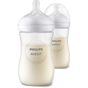 Philips Avent Natural Response Baby Bottle dojčenská fľaša 1 m+ 2x260 ml