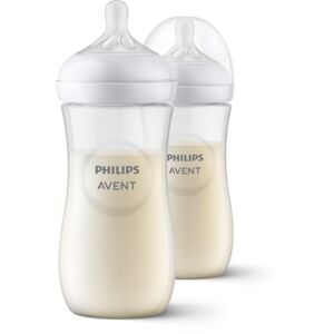 Philips Avent Natural Response Baby Bottle dojčenská fľaša 3 m+ 2x330 ml