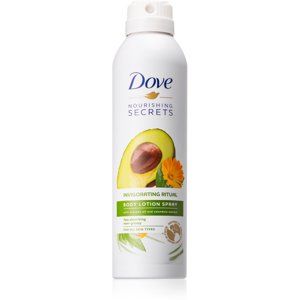 Dove Nourishing Secrets Invigorating Ritual ochranné telové mlieko v spreji Avocado Oil and Calendula Extract 190 ml