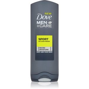 Dove Men+Care Active + Fresh sprchový gél na telo a tvár 250 ml