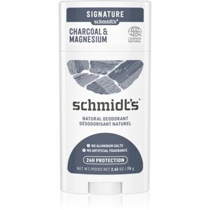 Schmidt's Charcoal + Magnesium tuhý dezodorant 24h 75 g