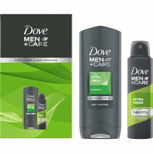 Dove Men+Care Extra Fresh darčeková sada (na telo a tvár)