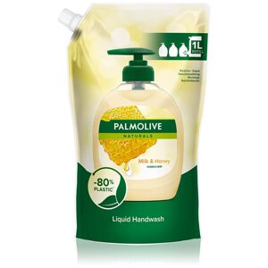 Palmolive Naturals Milk & Honey čistiace tekuté mydlo na ruky 1000 ml