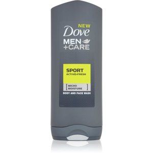 Dove Men+Care Active + Fresh sprchový gél na telo a tvár 400 ml
