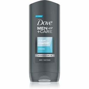 Dove Men+Care Clean Comfort hydratačný sprchový gél na tvár, telo a vlasy 250 ml