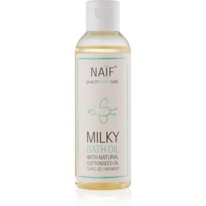 Naif Baby & Kids mliečny kúpeľový olej pre deti od narodenia 100 ml