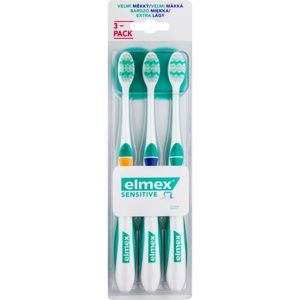 Elmex Sensitive zubné kefky extra soft 3 ks