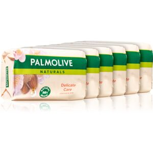 Palmolive Naturals Almond prírodné tuhé mydlo s výťažkami z mandlí 6x90 g