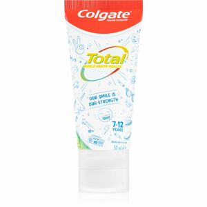 Colgate Total Junior zubná pasta pre dôkladné vyčistenie zubov a ústnej dutiny pre deti 50 ml