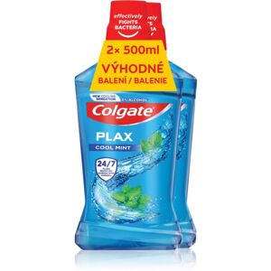 Colgate Plax Cool Mint ústna voda proti zubnému povlaku 2x500 ml