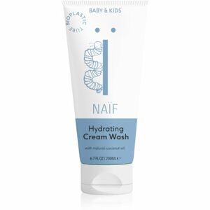 Naif Baby & Kids Hydrating Cream Wash hydratačný sprchový krém pre deti od narodenia 200 ml