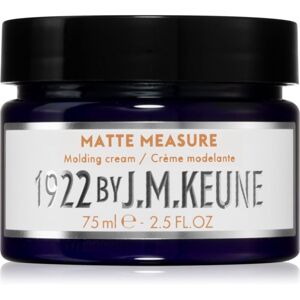 Keune 1922 Matte Measure tvarujúci krém na krátke až stredne dlhé vlasy 75 ml