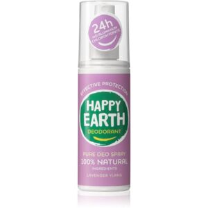 Happy Earth 100% Natural Deodorant Spray Lavender Ylang dezodorant 100 ml