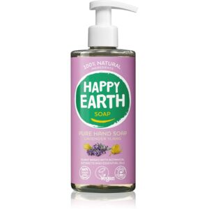 Happy Earth 100% Natural Hand Soap Lavender Ylang tekuté mydlo na ruky 300 ml
