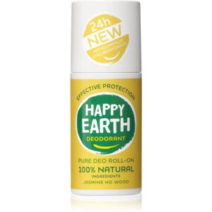 Happy Earth 100% Natural Deodorant Roll-On Jasmine Ho Wood dezodorant roll-on 75 ml