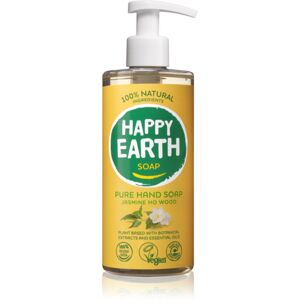 Happy Earth 100% Natural Hand Soap Jasmine Ho Wood tekuté mydlo na ruky 300 ml
