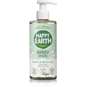 Happy Earth Baby & Kids 100% Natural Bath & Wash Gel sprchový gél 300 ml