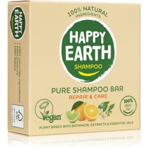 Happy Earth 100% Natural Shampoo Bar Dry & Damaged hair tuhý šampón pre suché a poškodené vlasy 70 g