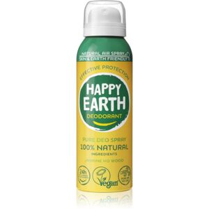 Happy Earth 100% Natural Deodorant Air Spray dezodorant Jasmine Ho Wood 100 ml