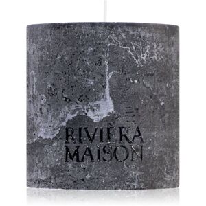 Rivièra Maison Pillar Candle Rustic Black dekoratívna sviečka 10x10 cm