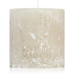 Rivièra Maison Pillar Candle Rustic Flax dekoratívna sviečka 10x10 cm